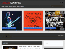 Tablet Screenshot of clevelandrockandroll.com